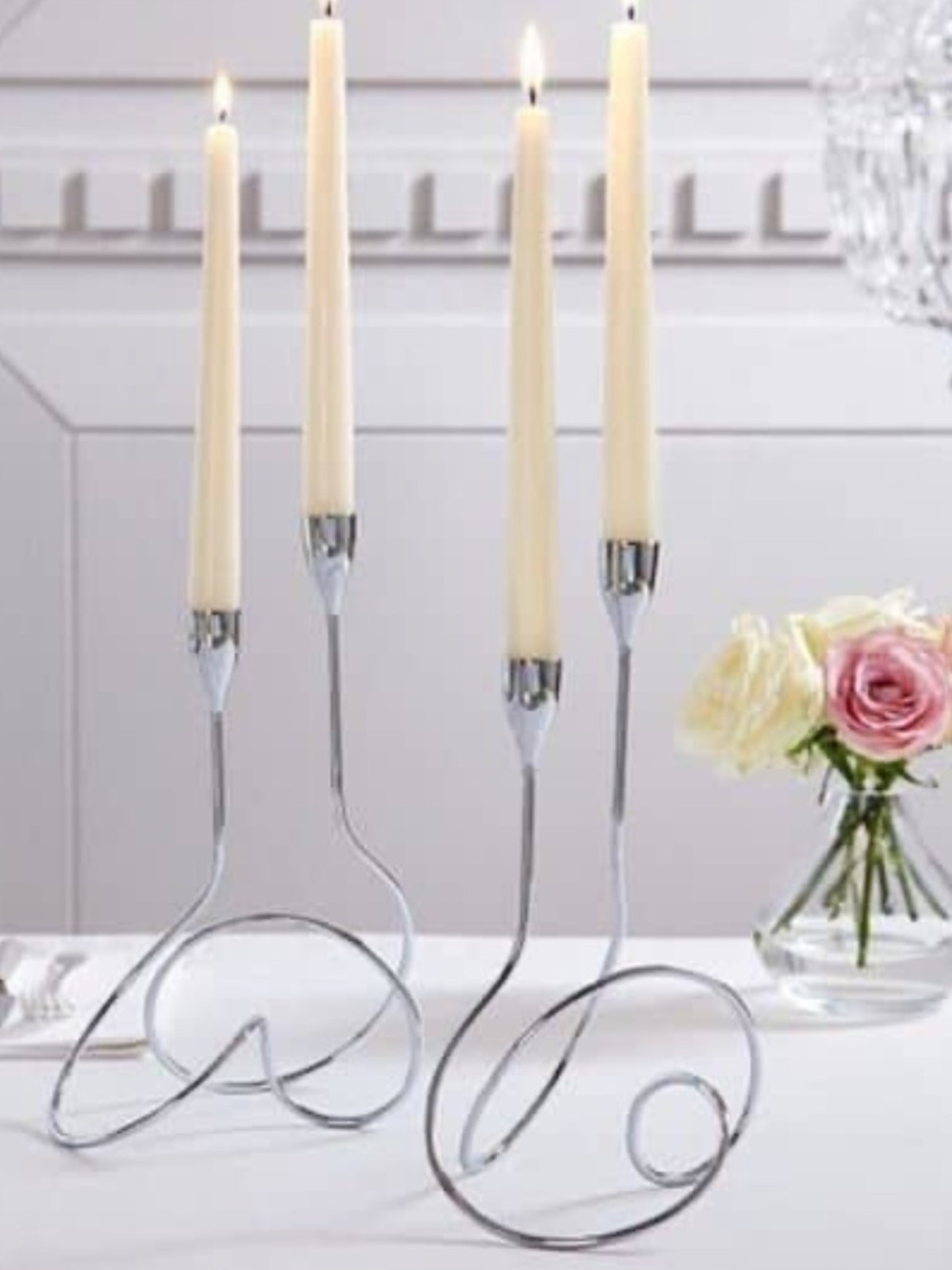 Black + Blum LOOP MAISON – Loop Candelabra Chrome